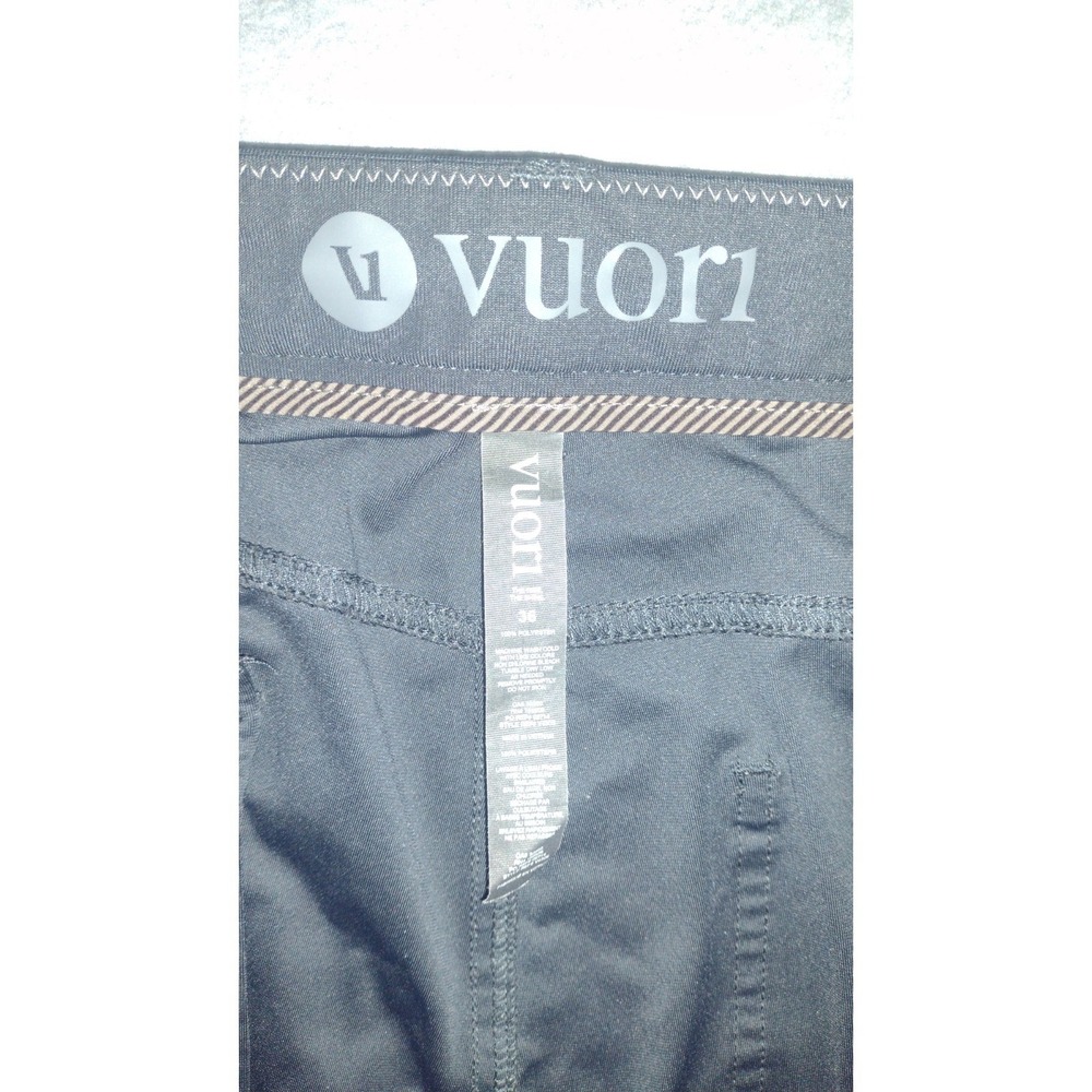 Vuori Pants Men Size 36X29 GrayHigh Rise Straight Leg Athleisure Stretch - Picture 2 of 12